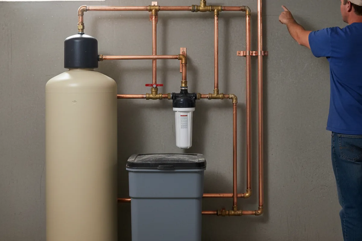 Whole-house water treatment system installed in Slovan